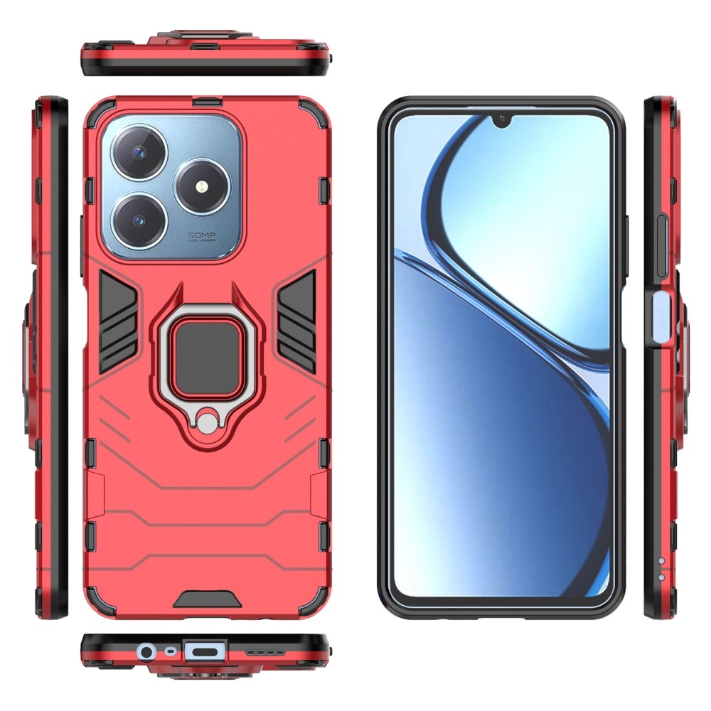 Guardy tartós borító a Realme C61/C63 készülékhez - piros