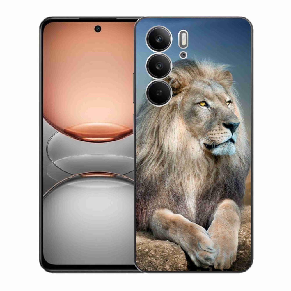 Zselés borítás mmCase a Realme C75 készülékhez - Lion 1