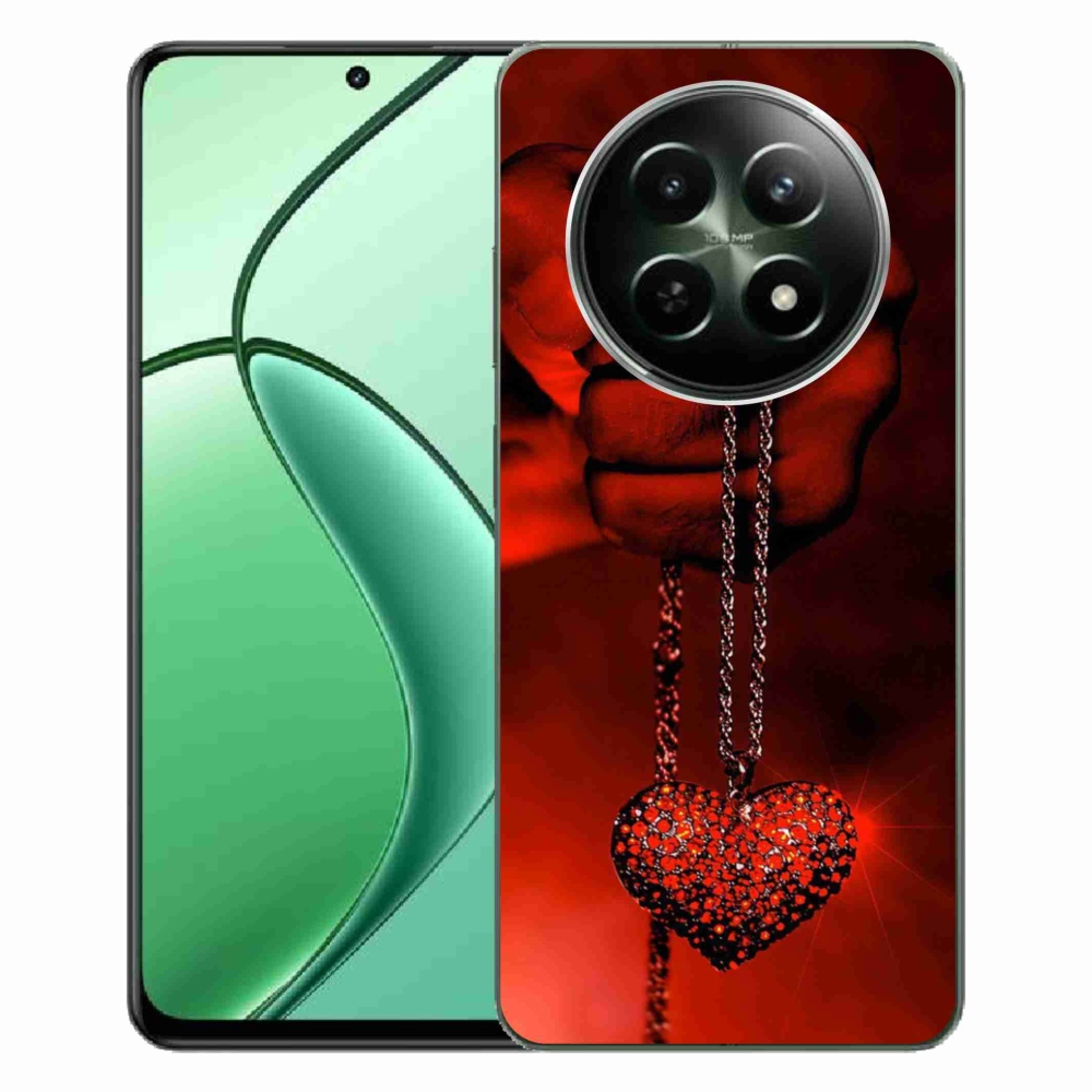 Gél borítás mmCase a Realme 12 5G/12x 5G készülékhez - nyaklánc