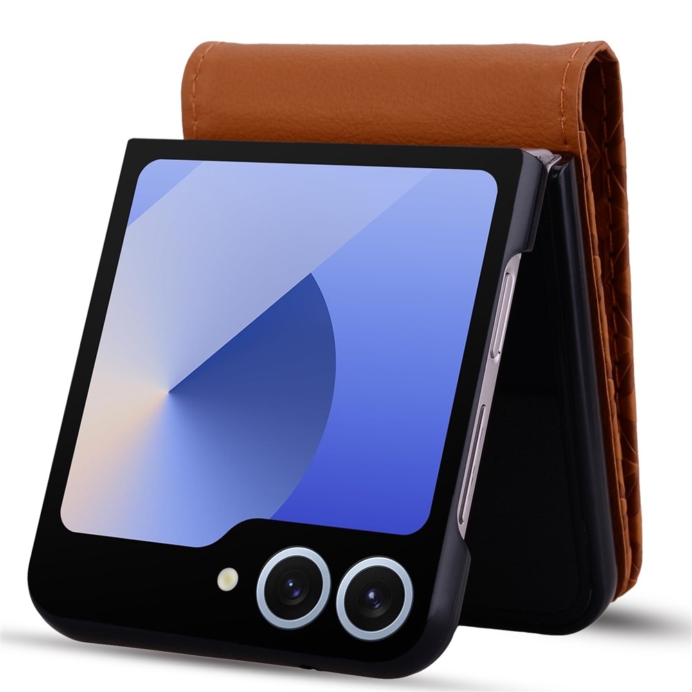 Gridy könyvtáska Samsung Galaxy Z Flip7 5G - barna