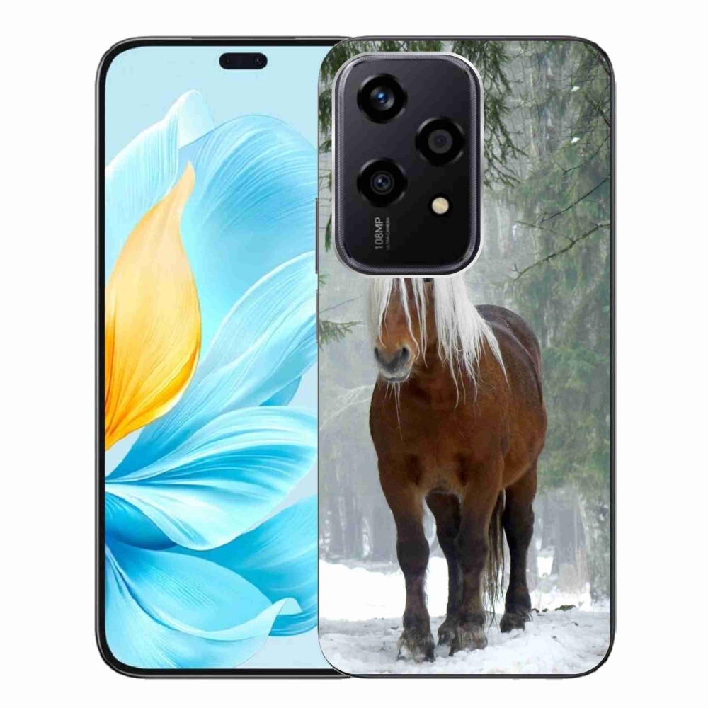Gél tok mmCase a Honor 200 Lite 5G számára - ló az erdőben