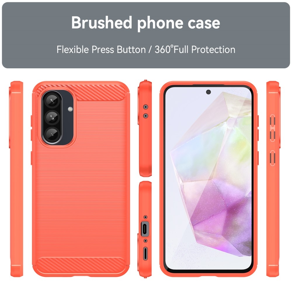 Szénálló zselés tok Samsung Galaxy A36 5G/A56 5G - piros