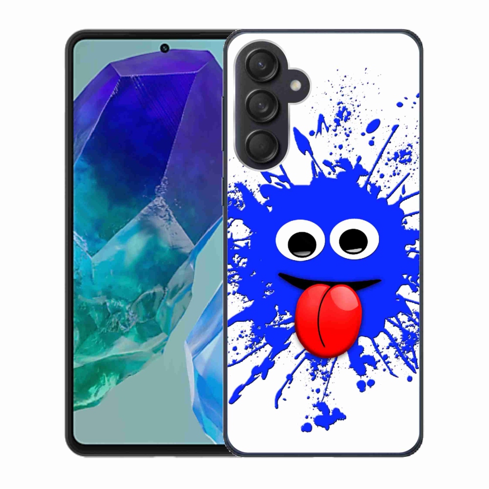 Gél védőburkolat mmCase Samsung Galaxy M55 5G - szellem