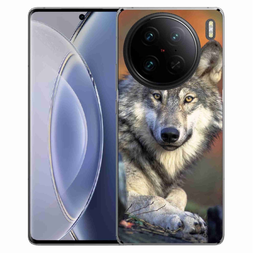 Gél tok mmCase a Vivo X90 Pro készülékhez - farkas