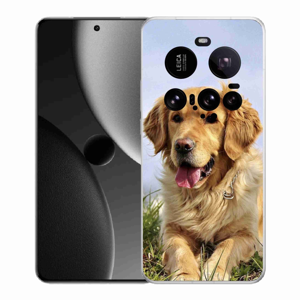 Gél borítás mmCase a Xiaomi 15 Ultra számára - arany retriever