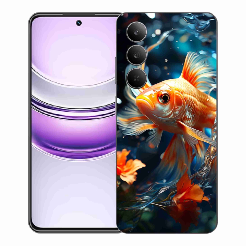 Zselés borítás mmCase a Realme 14x 5G készülékhez - hal