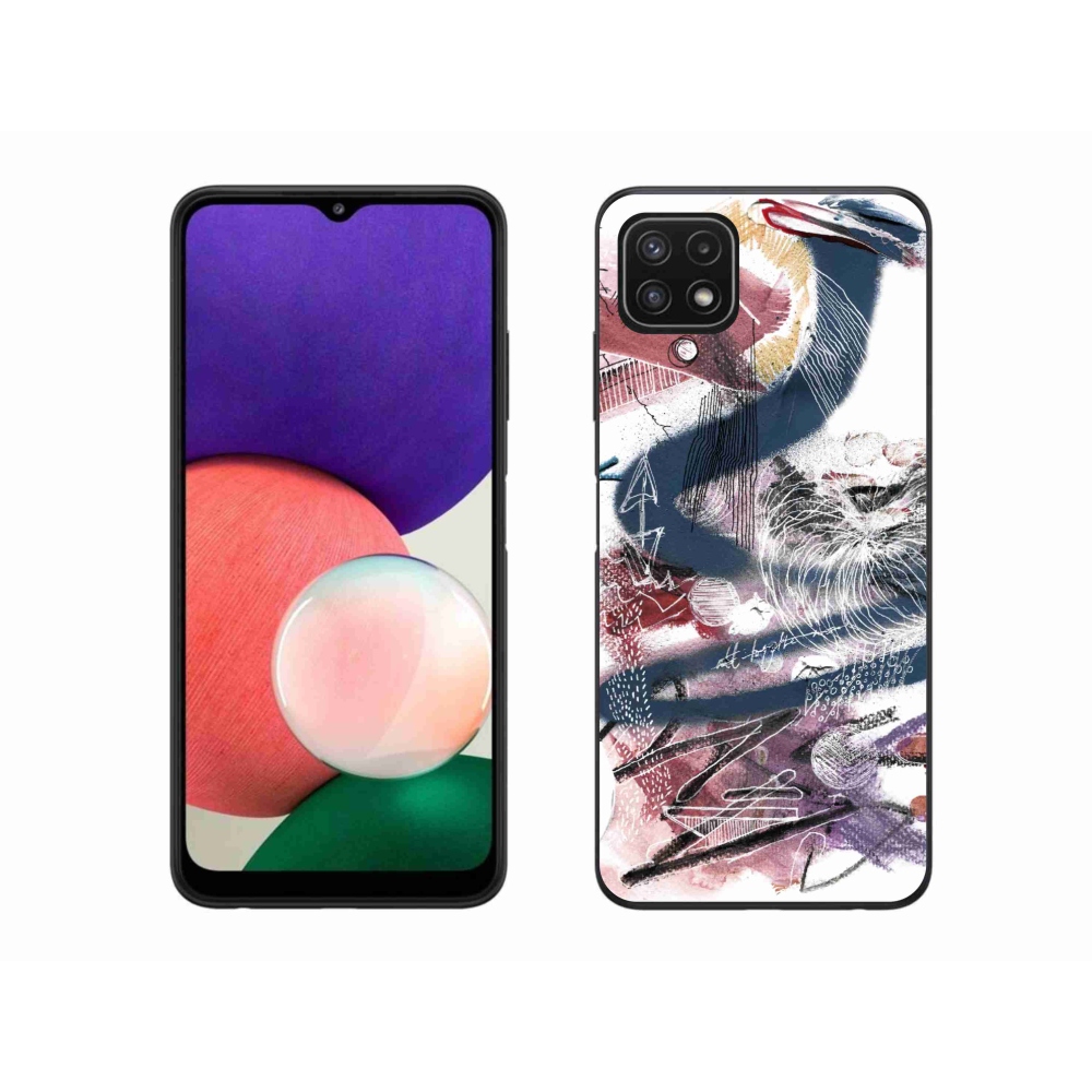 Zselés borítás mmCase Samsung Galaxy A22 5G - absztrakt motívum 28