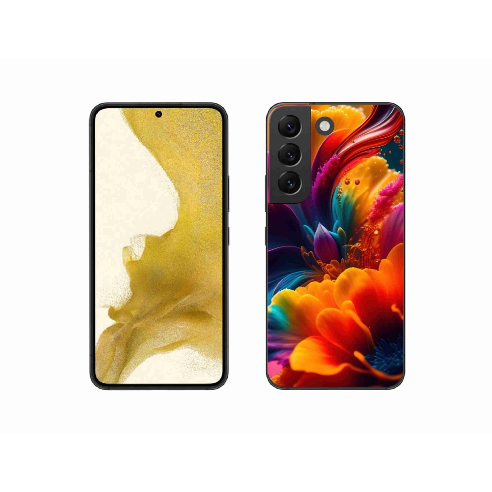 Zselés borítás mmCase Samsung Galaxy S22 5G - absztrakt motívum 2