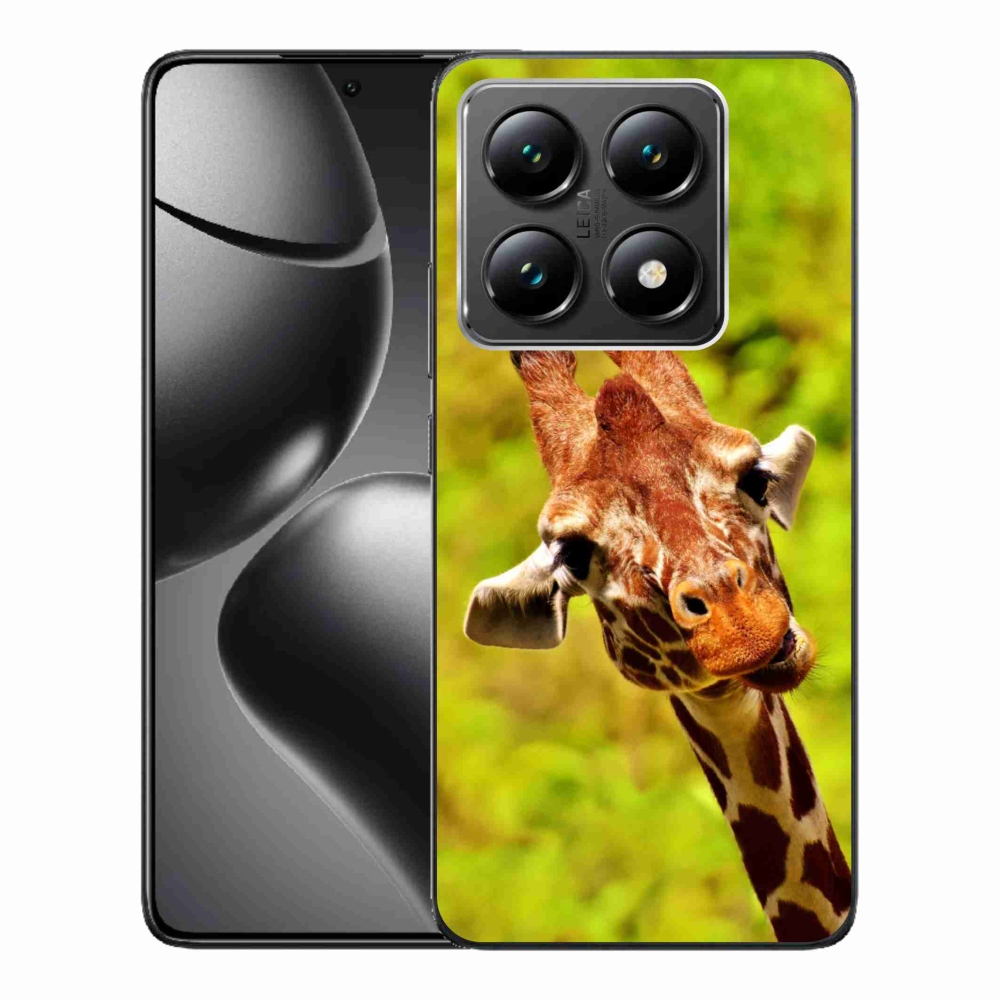 Gél borítás mmCase a Xiaomi 14T-hez - zsiráf
