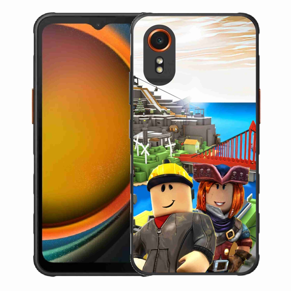 Gél borítás mmCase Samsung Galaxy Xcover 7 készülékhez - roblox 1