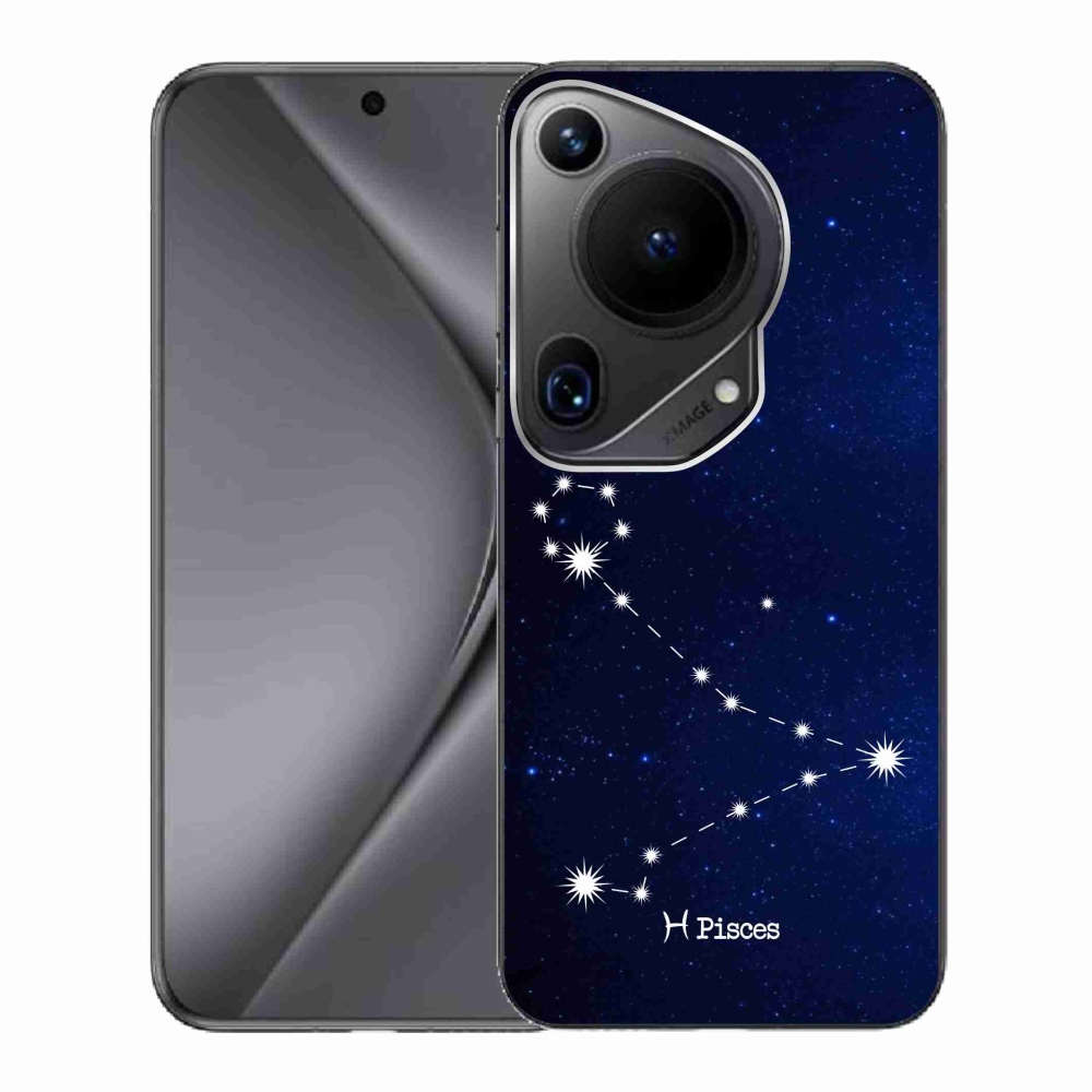 Gél borítás mmCase a Huawei Pura 70 Ultra számára - csillagkép Halak