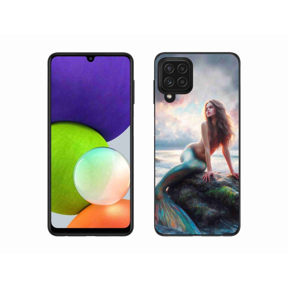 Zselés borítás mmCase Samsung Galaxy A22 4G - sellő