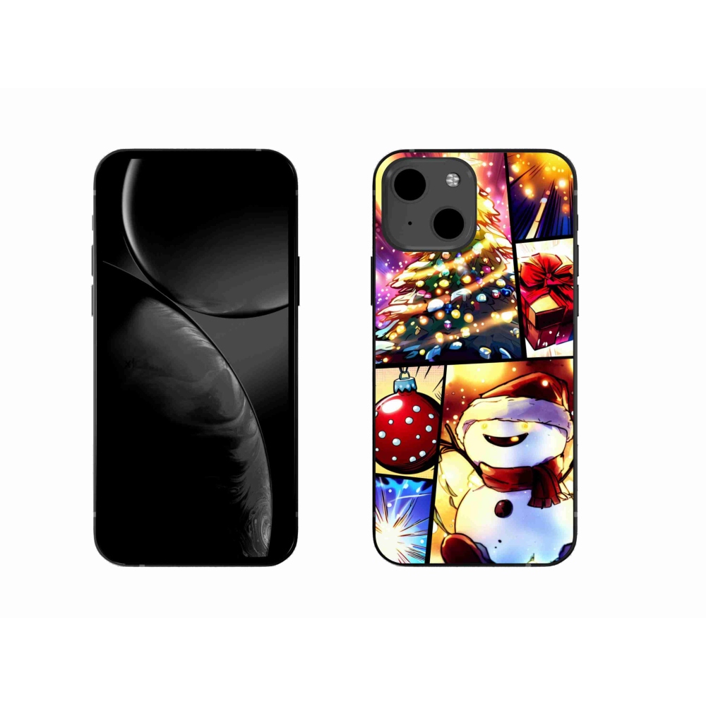 Gél borítás mmCase iPhone 13 6.1 készülékhez - Karácsonyi motívumok 1