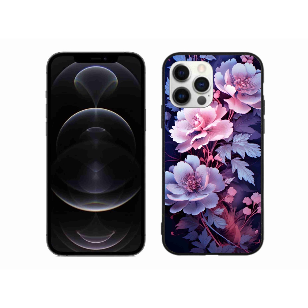 Gél borítás mmCase iPhone 12 Pro Max készülékhez - virágok 11