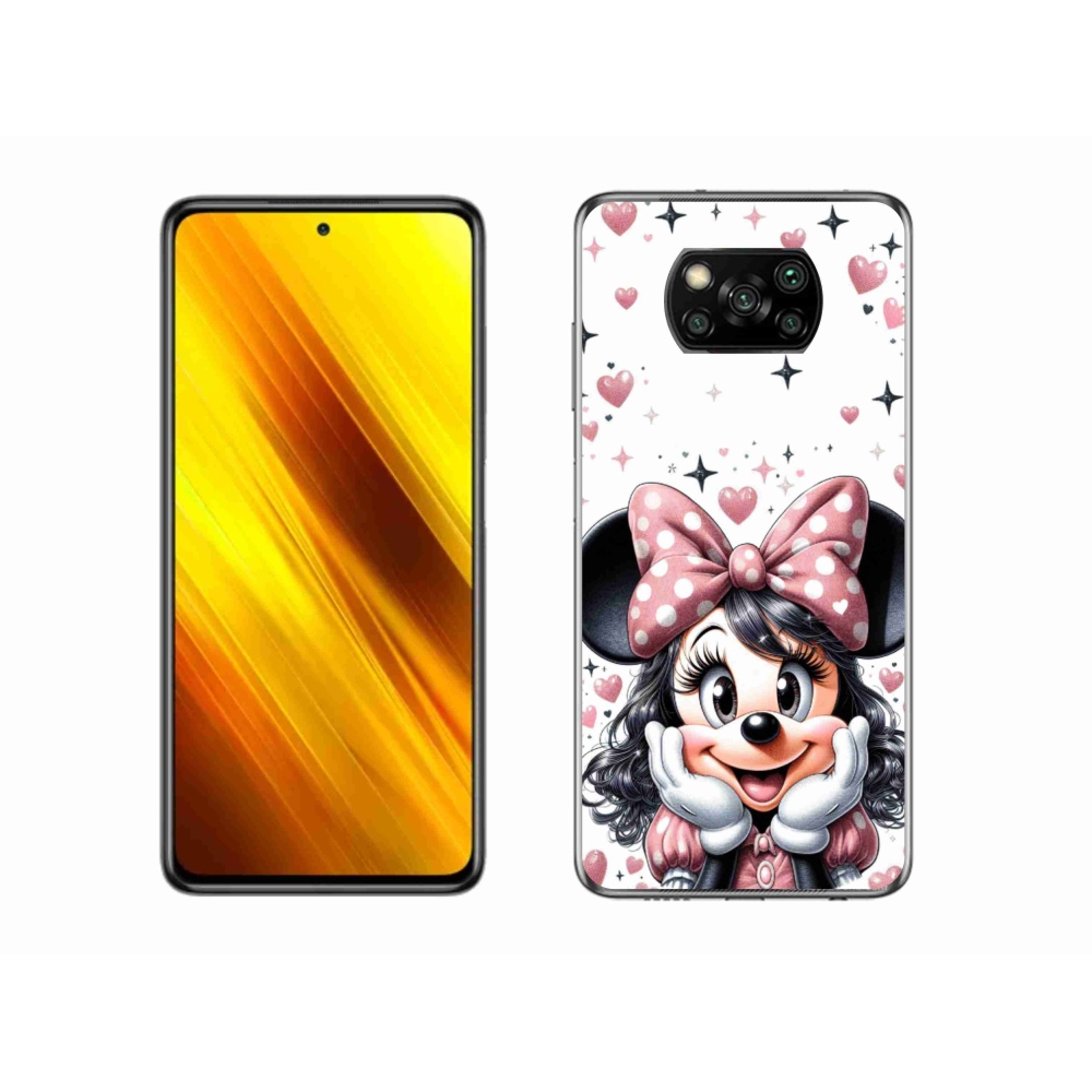 Gél borítás mmCase a Xiaomi Poco X3 Pro készülékhez - minnie
