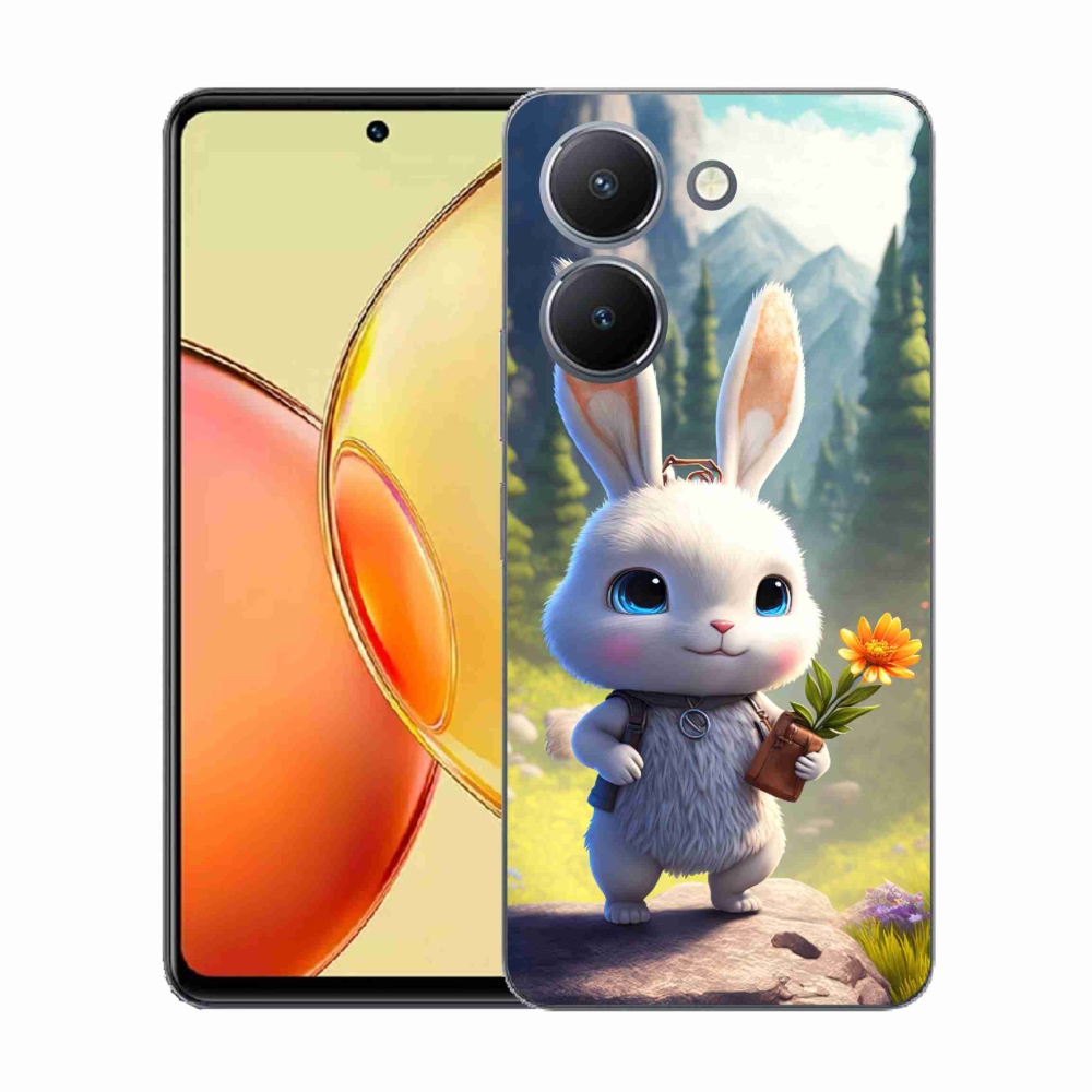 Gél borítás mmCase a Vivo Y36-hoz - aranyos nyuszi