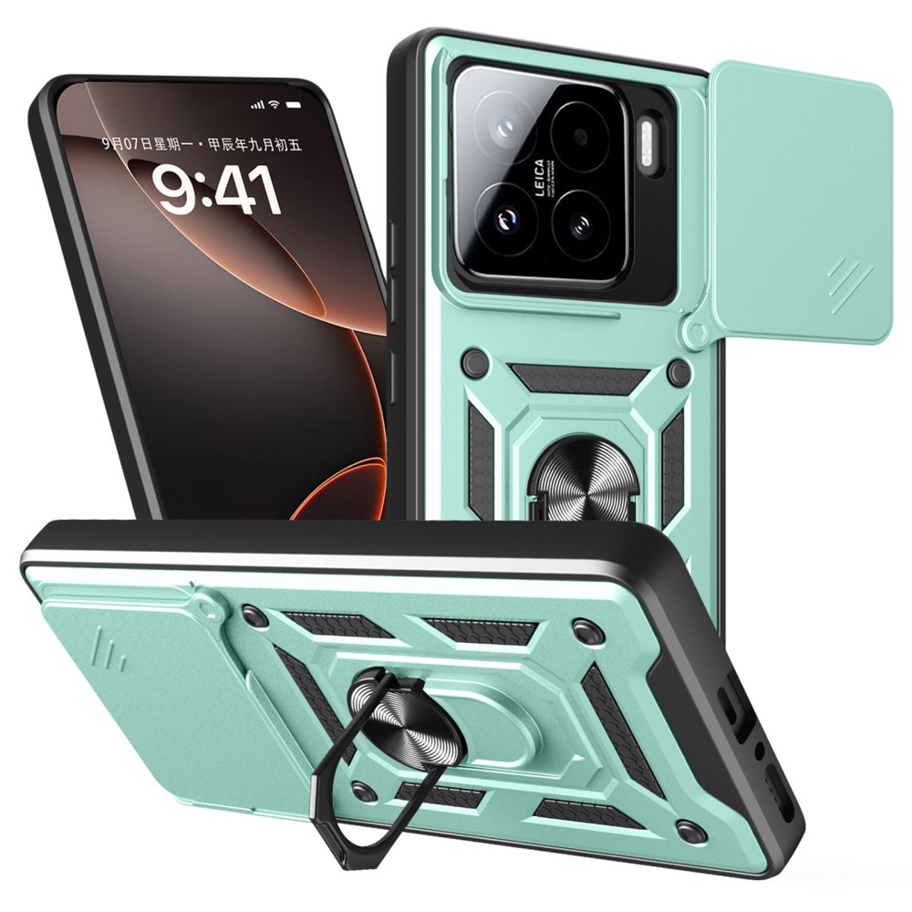 Csúszásálló borítás a Xiaomi 15-öshöz - zöld