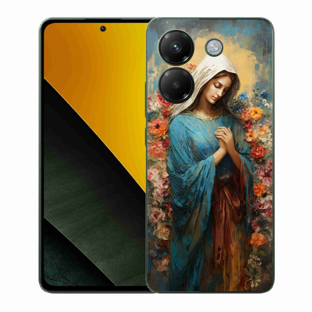 Gél borítás mmCase a Xiaomi Poco M7 Pro 5G számára - szent nő