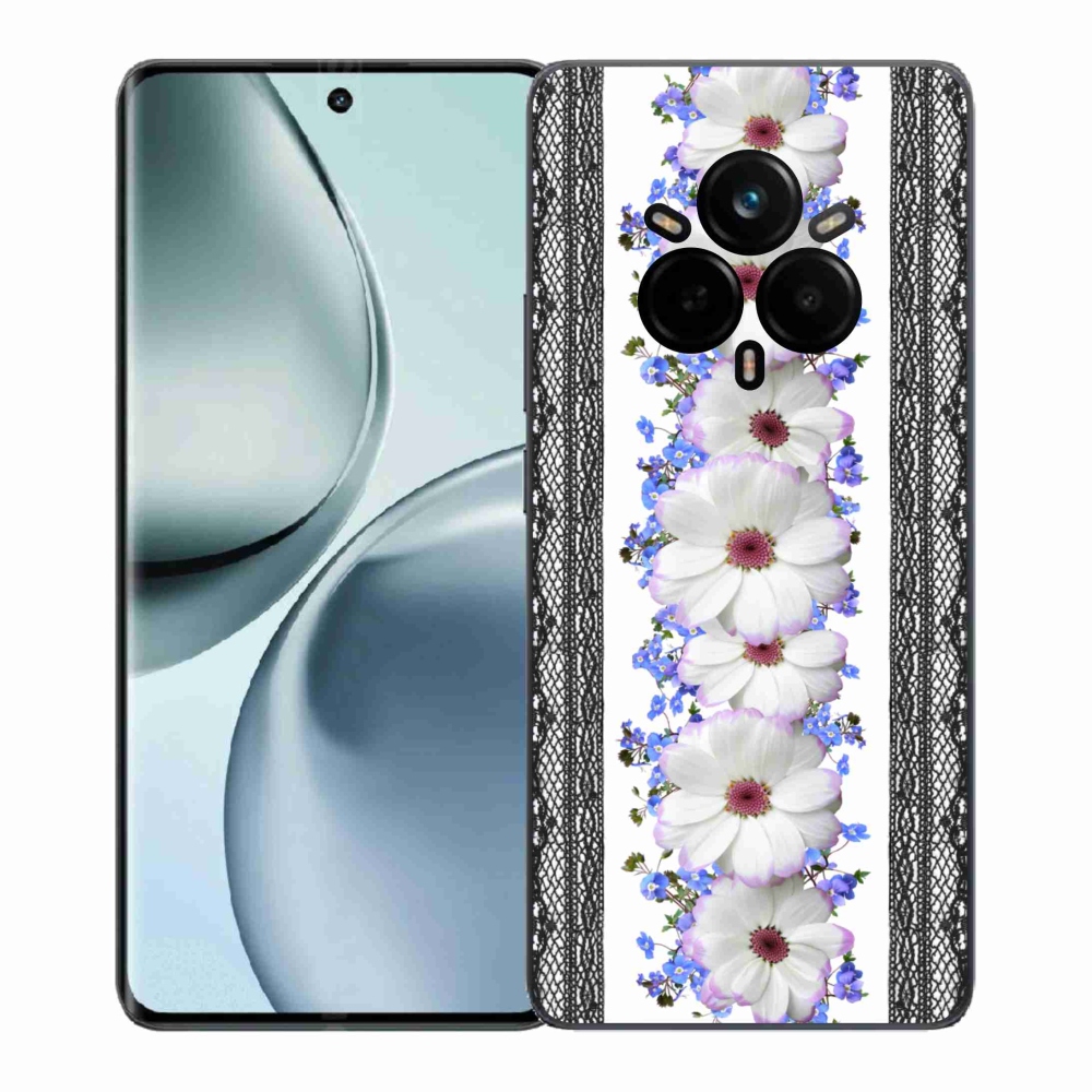 Gél borítás mmCase a Realme 14 Pro+ 5G számára - virágok 8