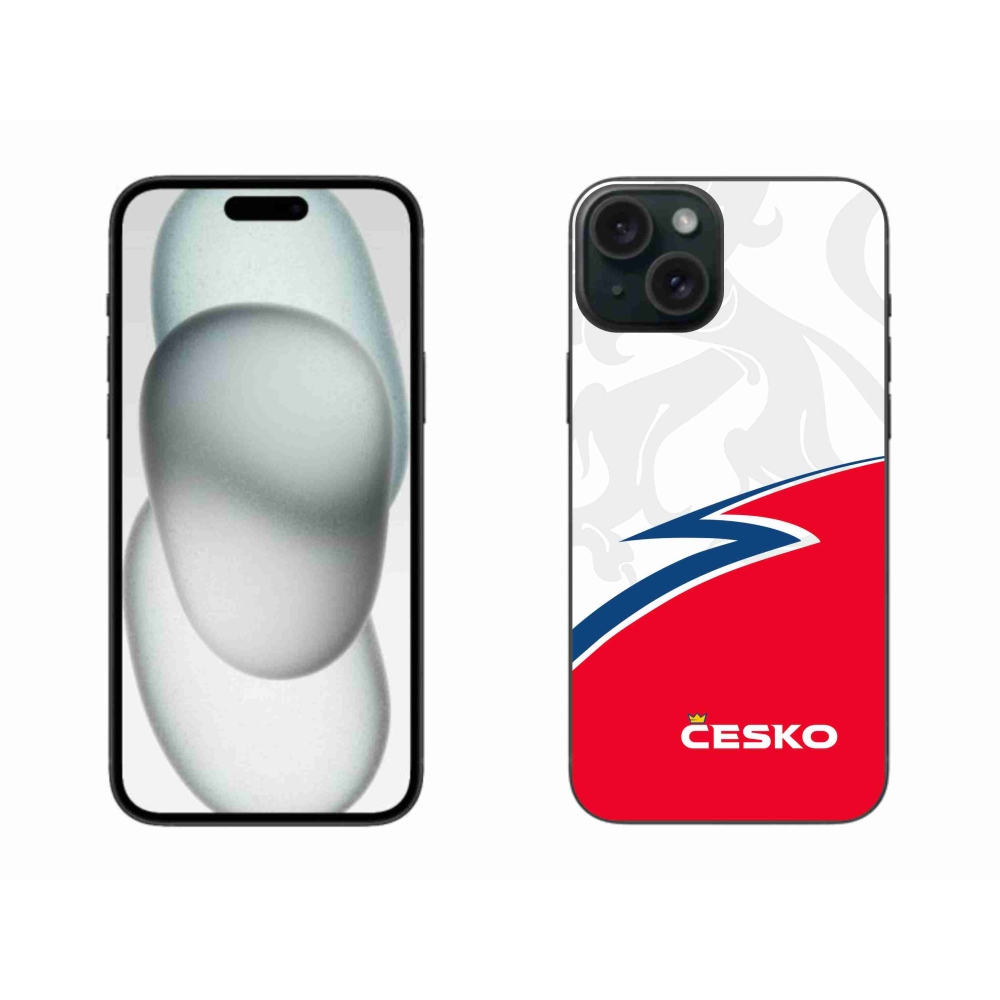 Zselés borítás mmCase iPhone 15 Plus készülékhez - Csehország 1
