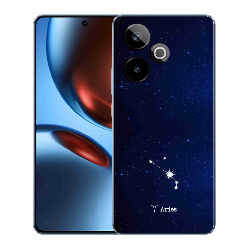 Rugalmas zselés tok mmCase képpel a Realme GT 7 5G/GT 7T 5G - Kos csillagképhez