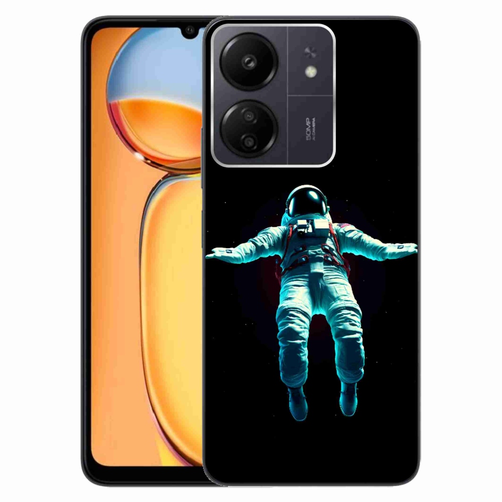 Gél borítás mmCase a Xiaomi Poco C65/Redmi 13C számára - kozmonauta