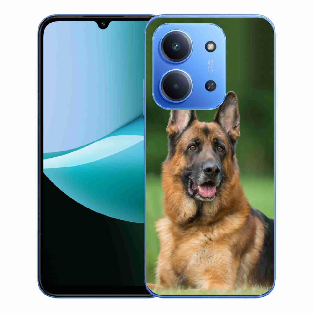 Gél borítás mmCase a Xiaomi Redmi 15C 4G/5G (173mm) - Német juhászkutya számára