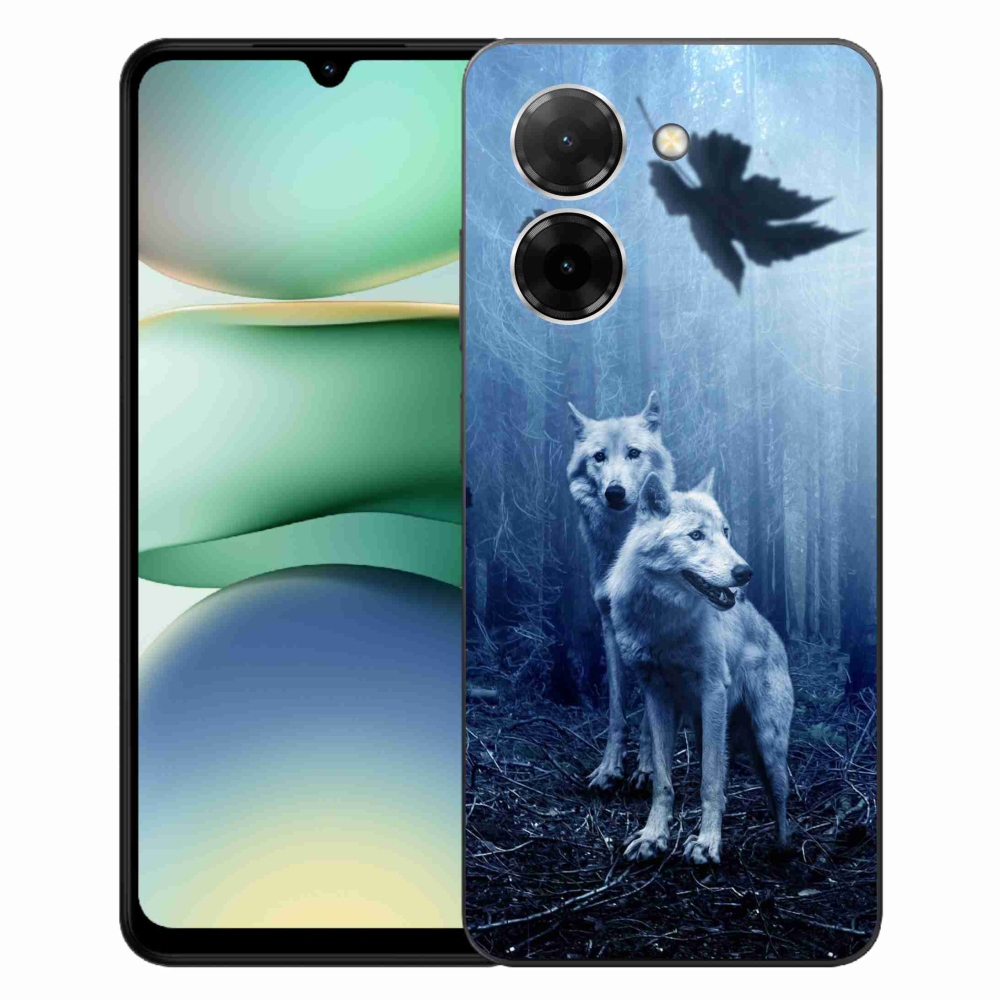 Gél borítás mmCase for Xiaomi Redmi A5 (173.45x79.35x8.45mm) - farkasok az erdőben