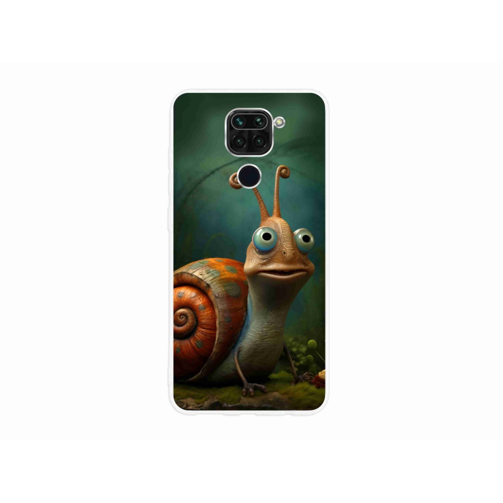 Gél borítás mmCase a Xiaomi Redmi Note 9-hez - csiga