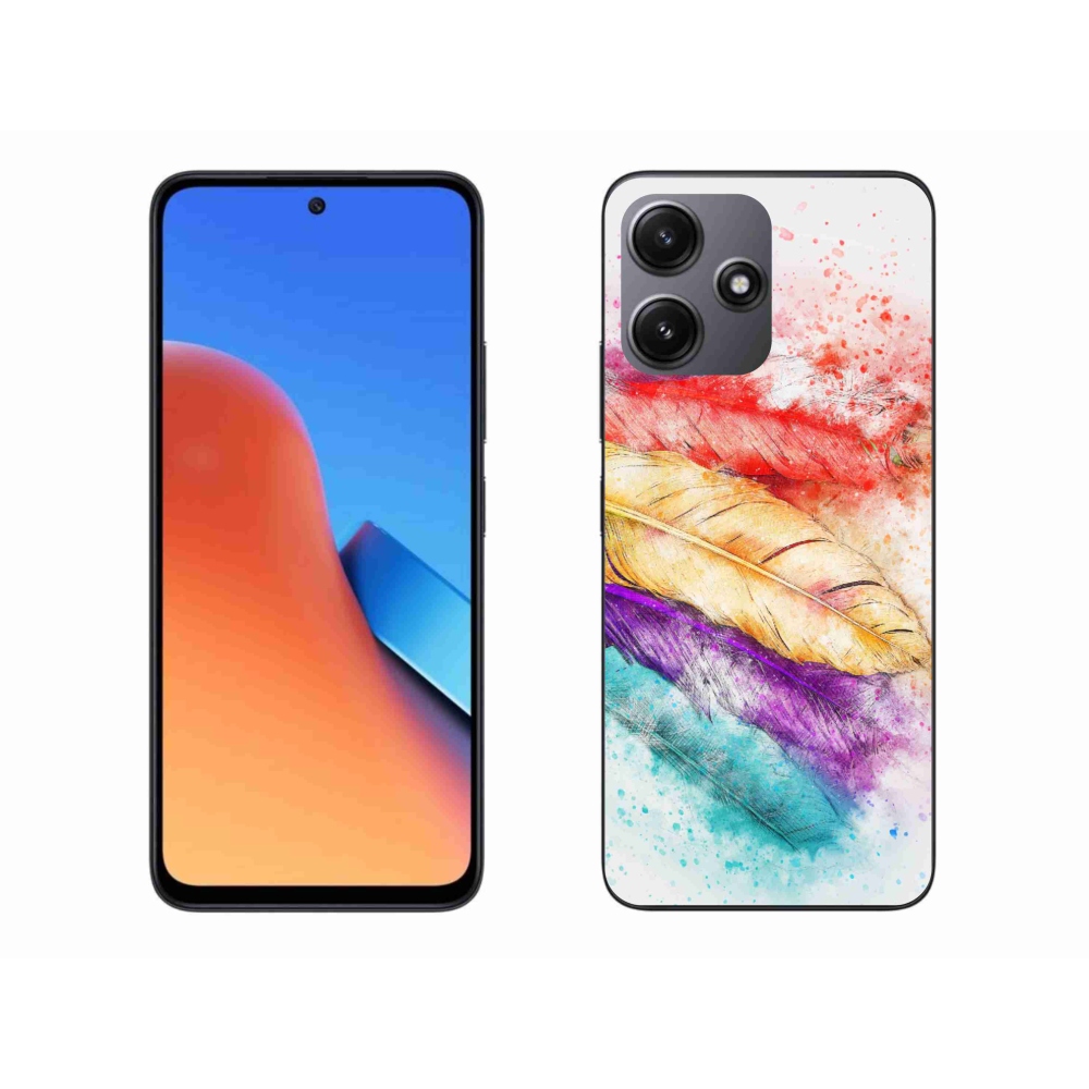 Gél borítás mmCase a Xiaomi Redmi 12 5G számára - színes toll