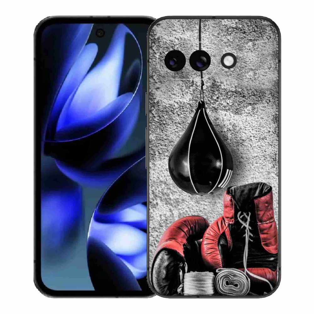 Gél borítás mmCase a Google Pixel 9a számára - bokszzsák és kesztyűk