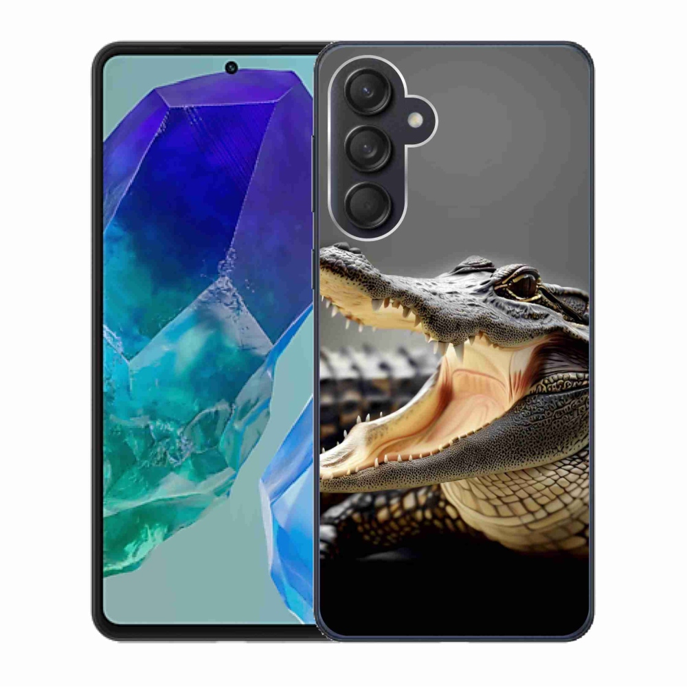 Gél védőhuzat mmCase Samsung Galaxy M55 5G - krokodil