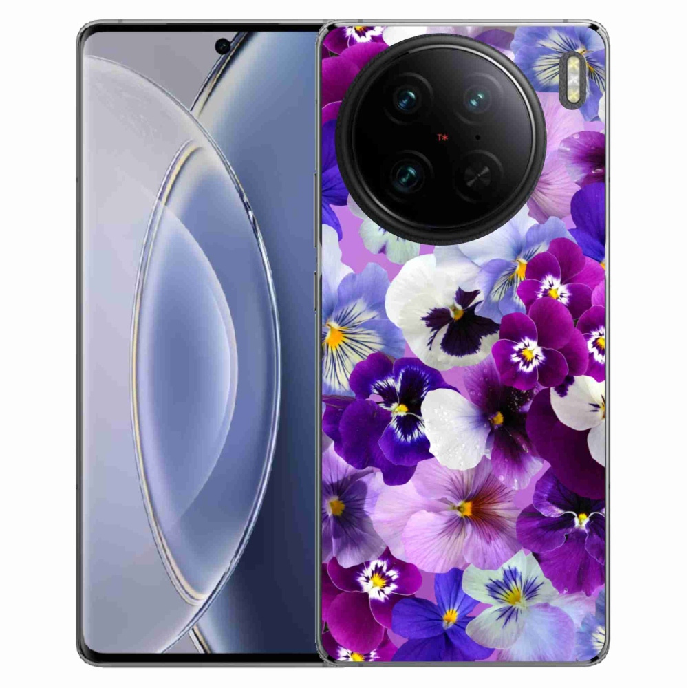 Gél borító mmCase a Vivo X90 Pro készülékhez - virág 9