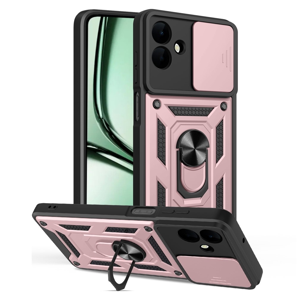 Csúszásálló borítás Samsung Galaxy A07 4G készülékhez - rózsa arany