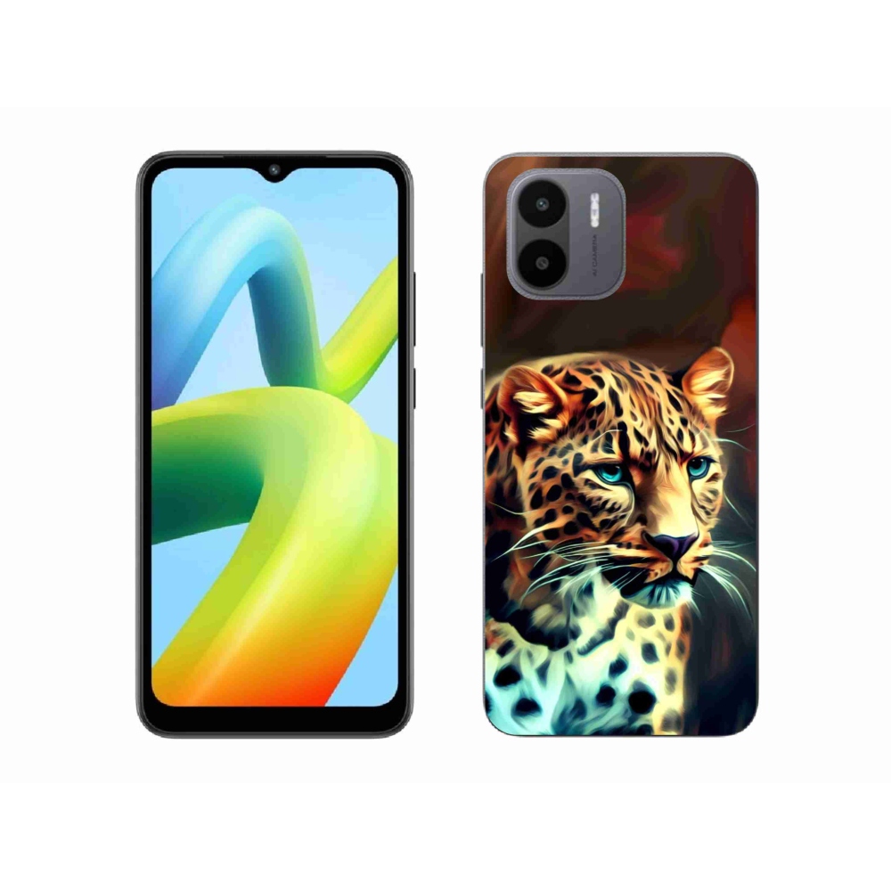 Gél borítás mmCase a Xiaomi Redmi A1/Redmi A2 készülékhez - leopárd