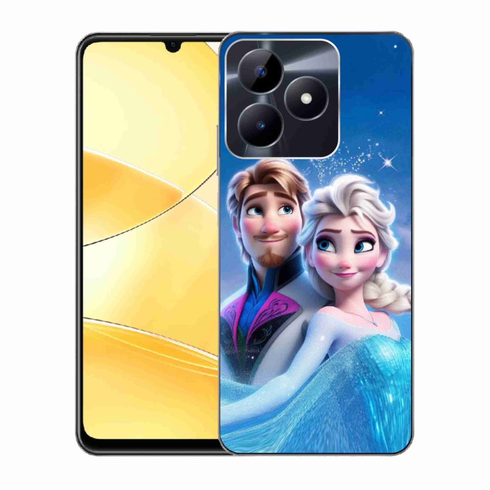 Zselés tok mmCase a Realme C51/C53 készülékhez - ice kingdom 1