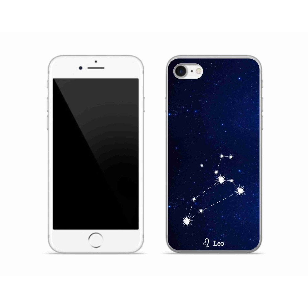 Zselés borítás mmCase iPhone SE (2022) - Oroszlán csillagkép