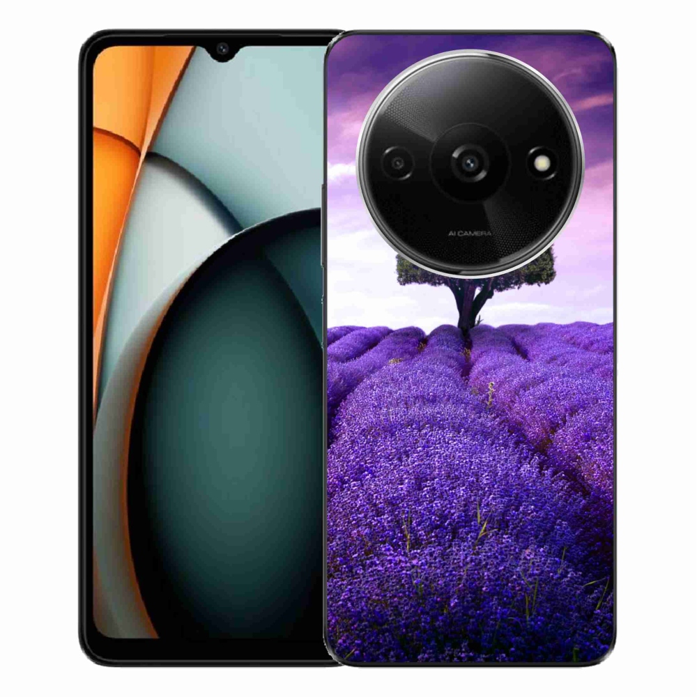 Gél borítás mmCase a Xiaomi Redmi A3 készülékhez - levendula rét
