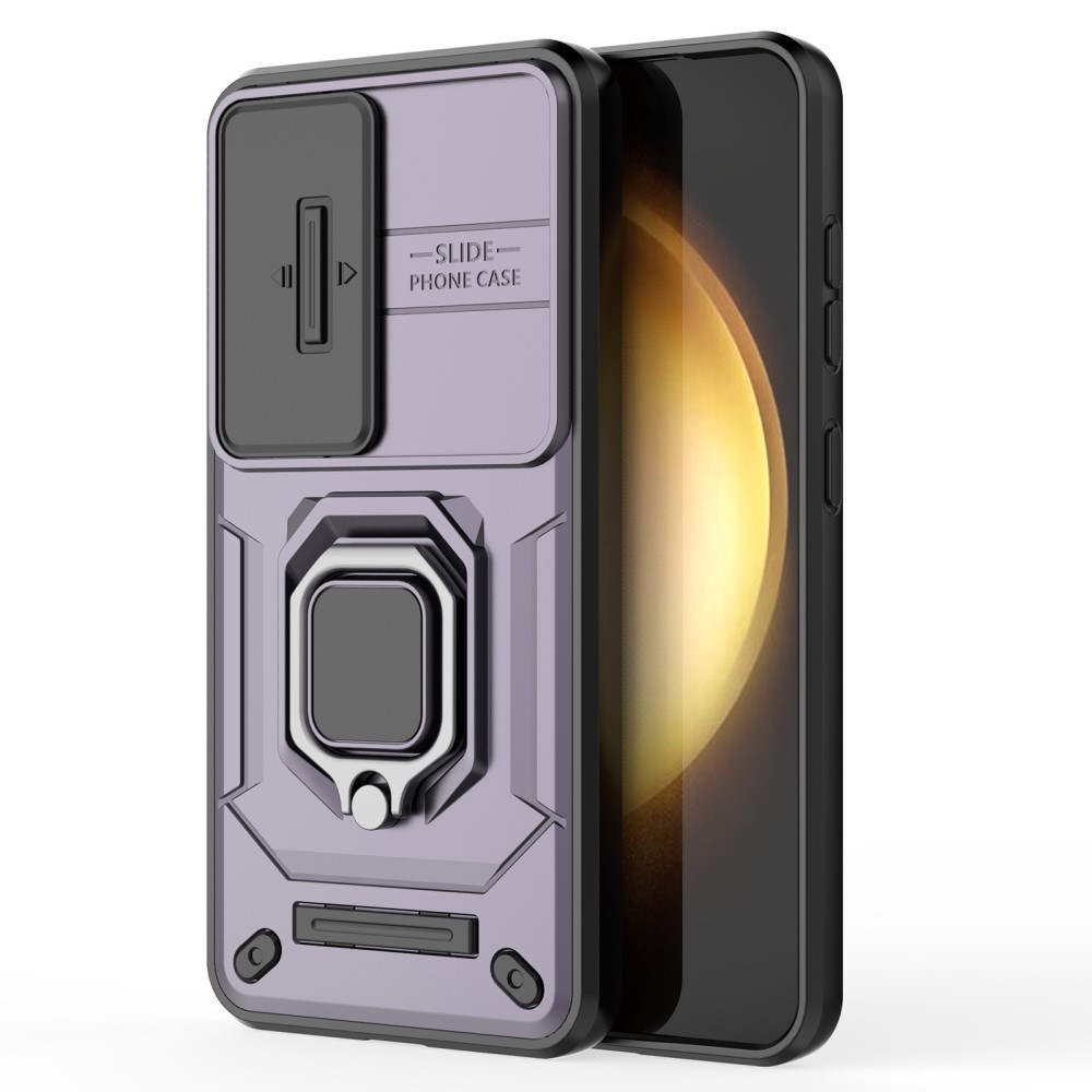 Lencseálló borítás Samsung Galaxy S25 készülékhez - lila