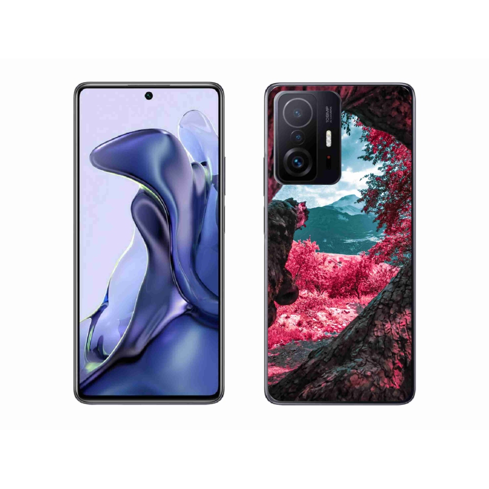 Gél borítás mmCase a Xiaomi 11T Pro számára - hegyi kilátás