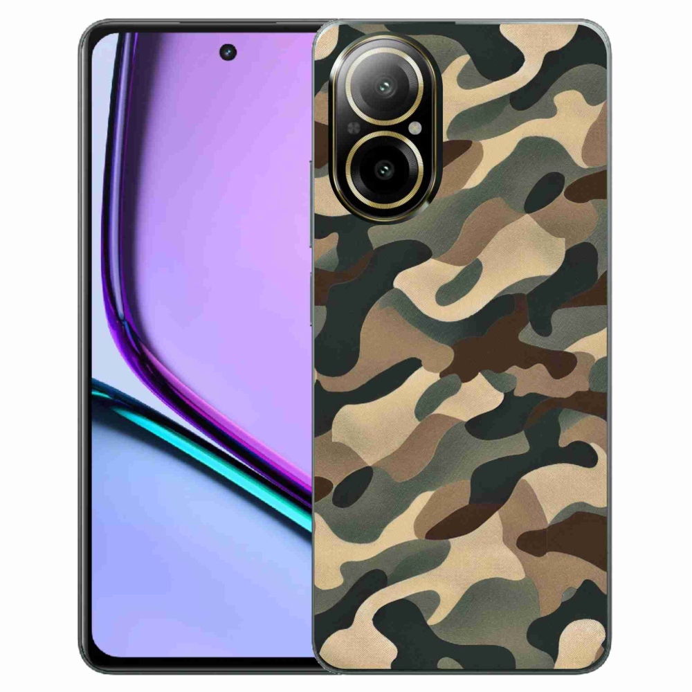 Gél borítás mmCase a Realme C67 készülékhez - álcázó minta 11