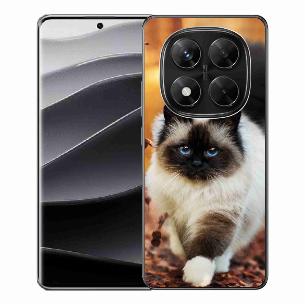 Gél borítás mmCase a Xiaomi Redmi Note 14 Pro 5G/Poco X7 5G számára - macska