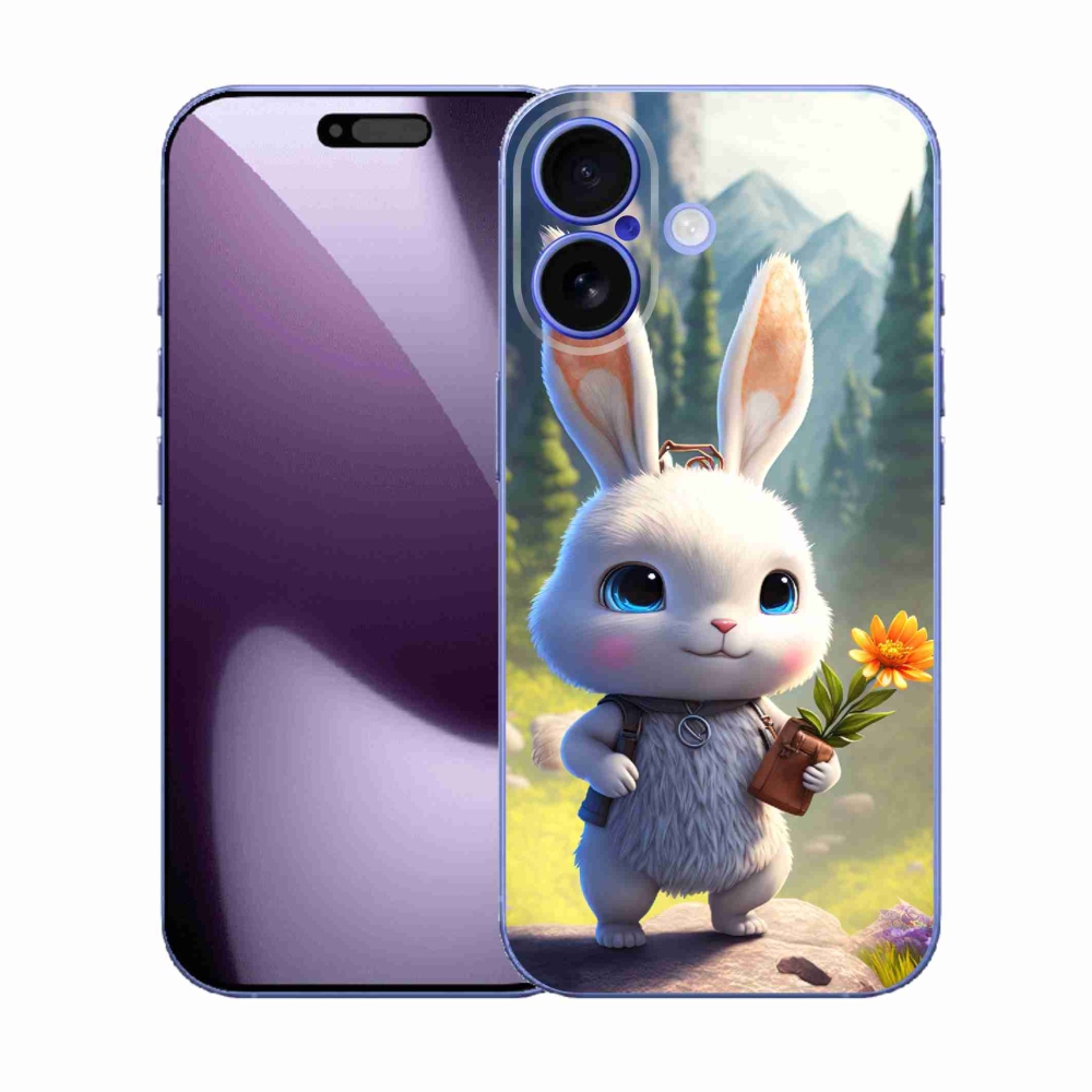 Gél borítás mmCase iPhone 17 készülékhez - aranyos nyuszi