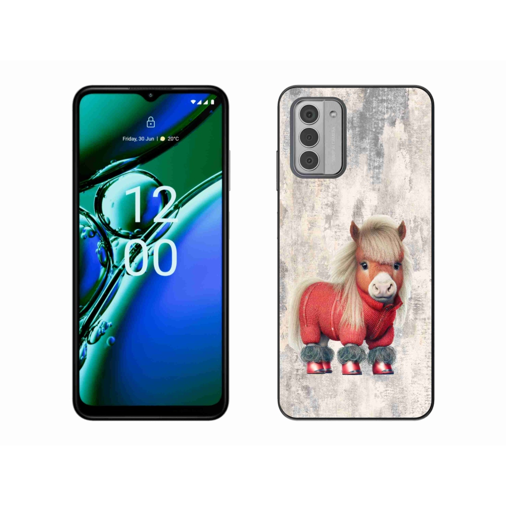 Zselés borítás mmCase a Nokia G42 készülékhez - póni pulóverben