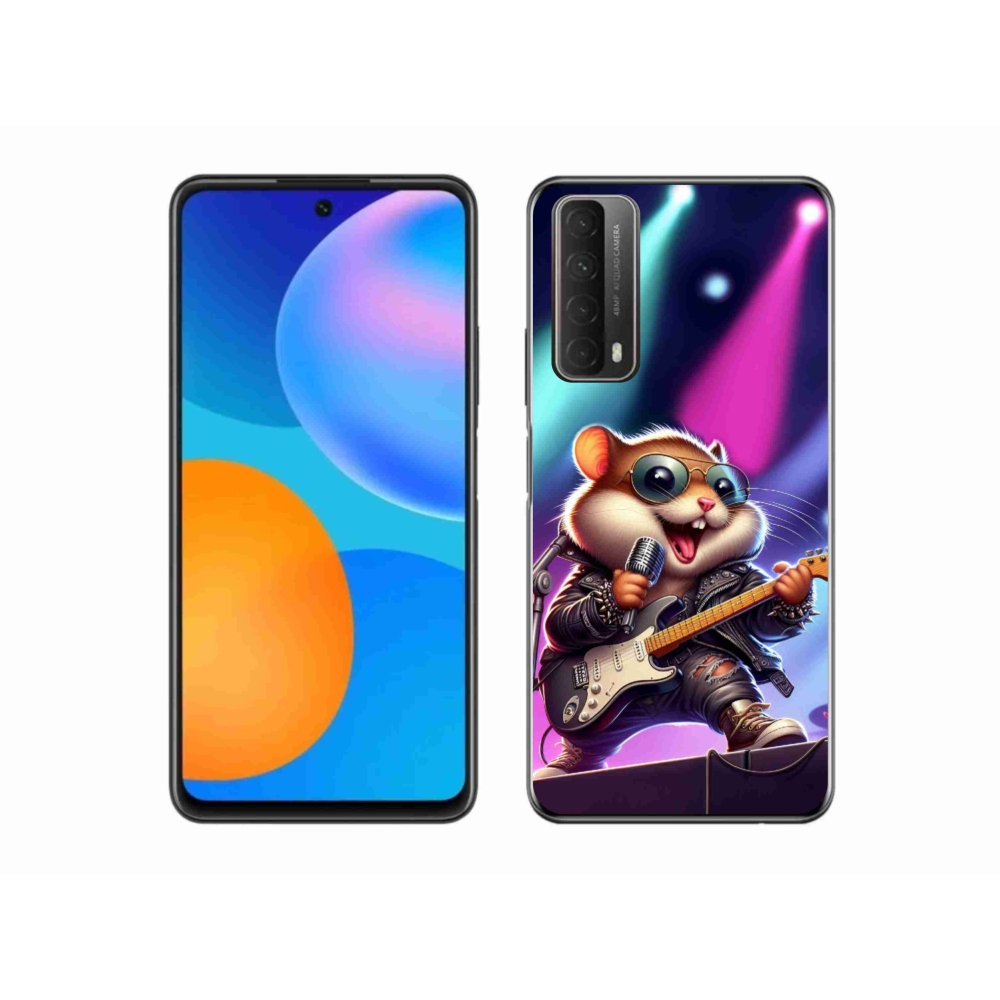 Gél borítás mmCase a Huawei P Smart (2021) - hamster rockerhez
