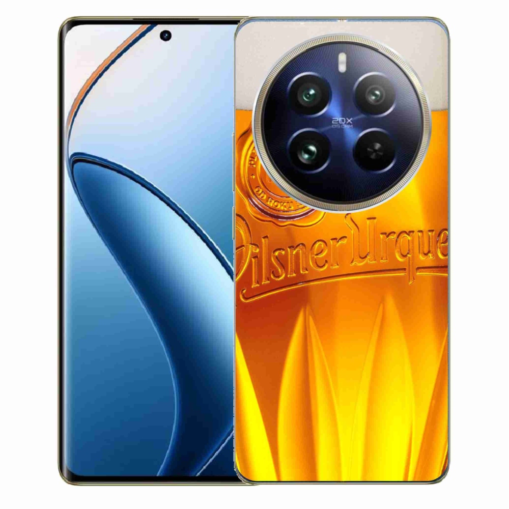 Gél borítás mmCase a Realme 12 Pro 5G/12 Pro+ 5G számára - sör