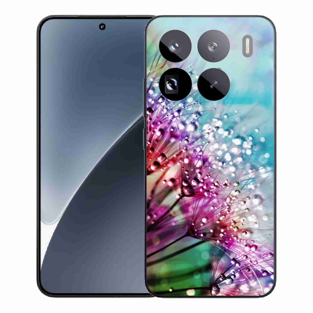 Gél borítás mmCase a Xiaomi 15 Pro számára - színes virágok