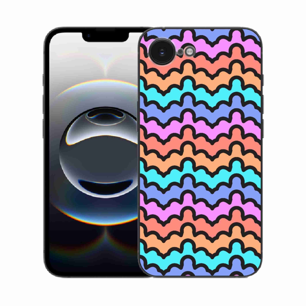 Gél borítás mmCase iPhone 16e készülékhez - absztrakt motívum 30