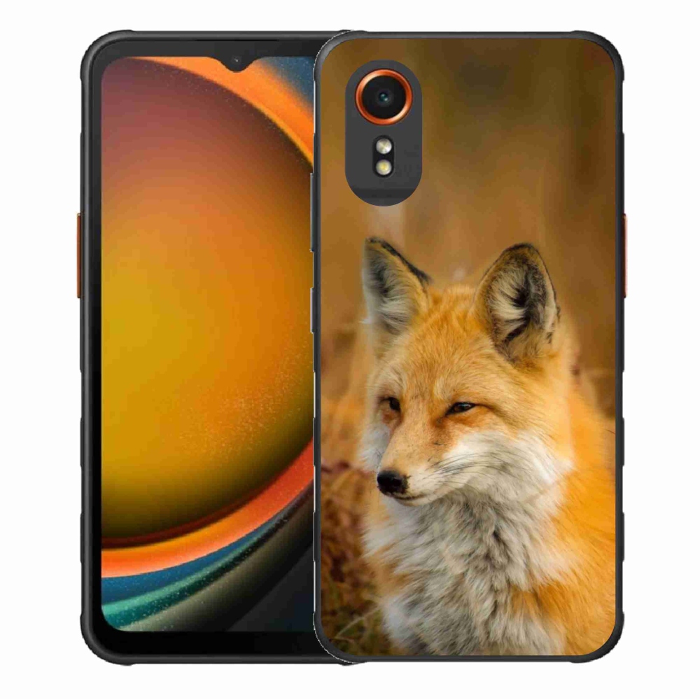 Zselés borítás mmCase Samsung Galaxy Xcover 7 készülékhez - róka
