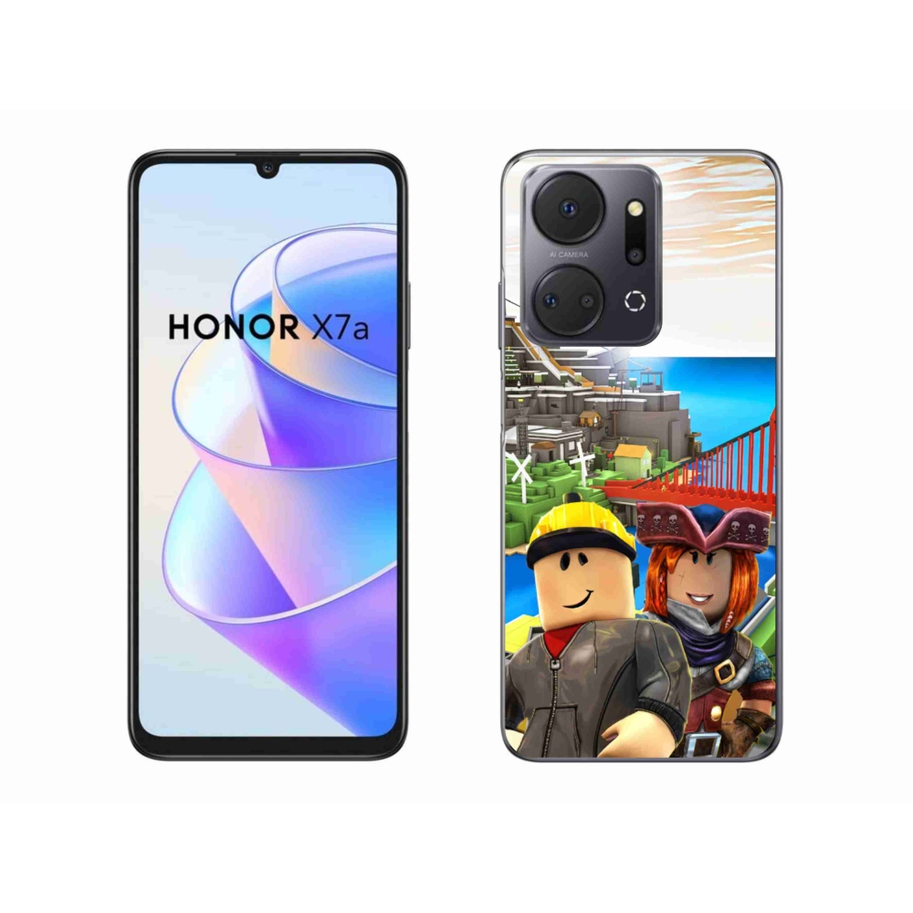 Zselés borítás mmCase a Honor X7a készülékhez - roblox 1